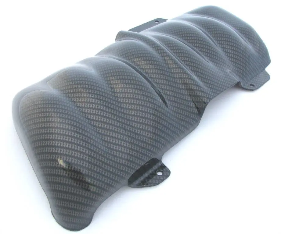 2010-2015 Camaro V8 Plenum Cover Carbon Fiber Hydrographics Finish